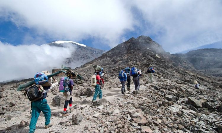 Investigating possible paths for climbing Kilimanjaro