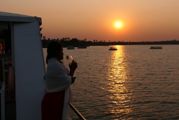 Sunset Cruise – Golden Hours at Victoria Falls