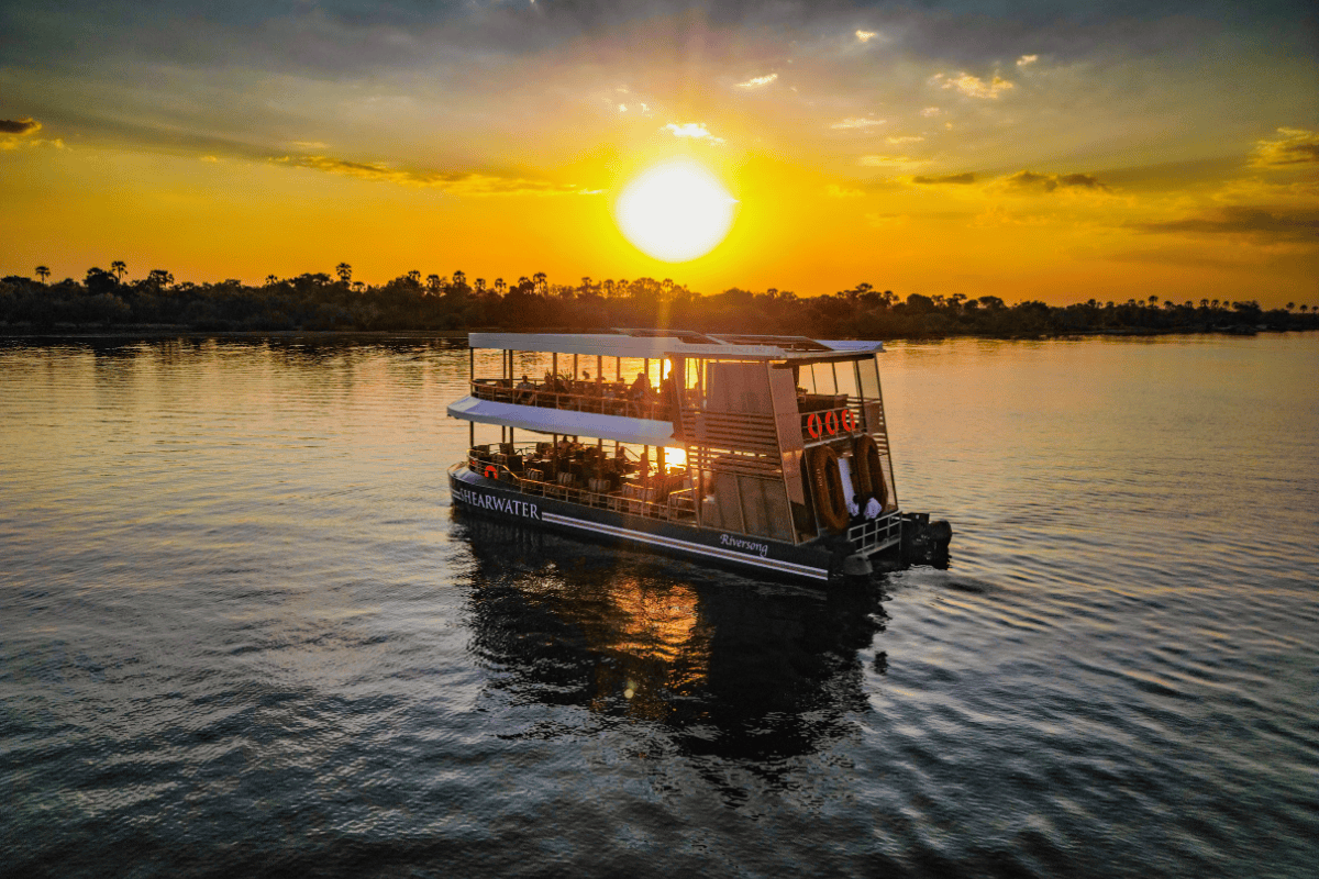 Sunset Cruise – Golden Hours at Victoria Falls
