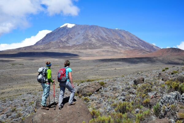 Climbing mount kilimanjaro with kids.