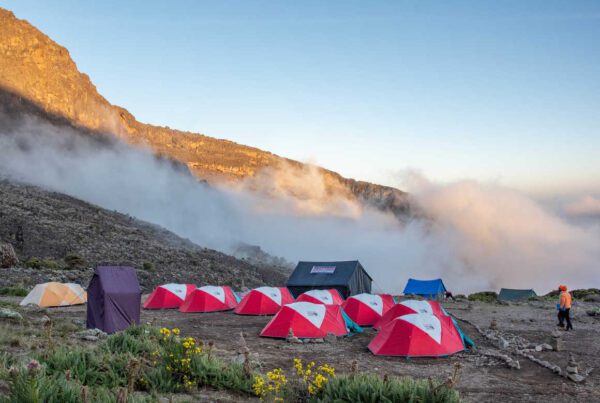 Where to Sleep on Mount Kilimanjaro