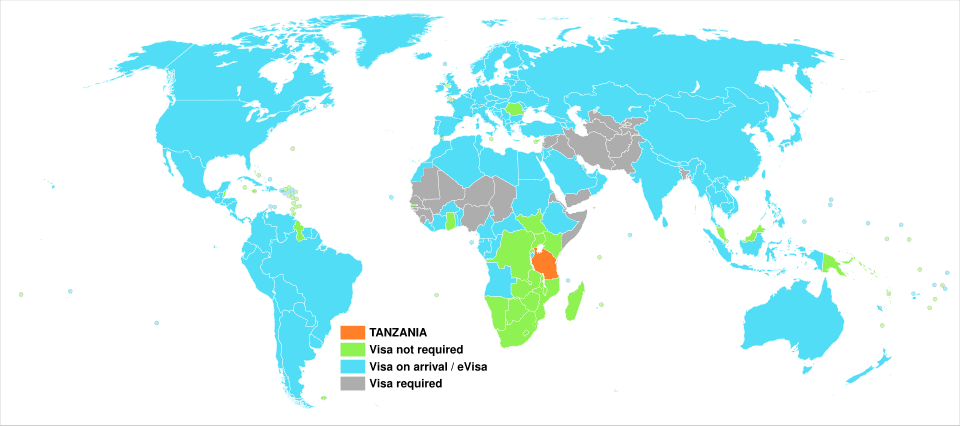 Which Countries Are Visa Free for Tanzania?