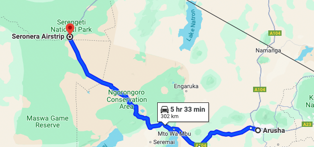 arusha to serengeti 12 Days Serengeti Masai Mara and Gorillas